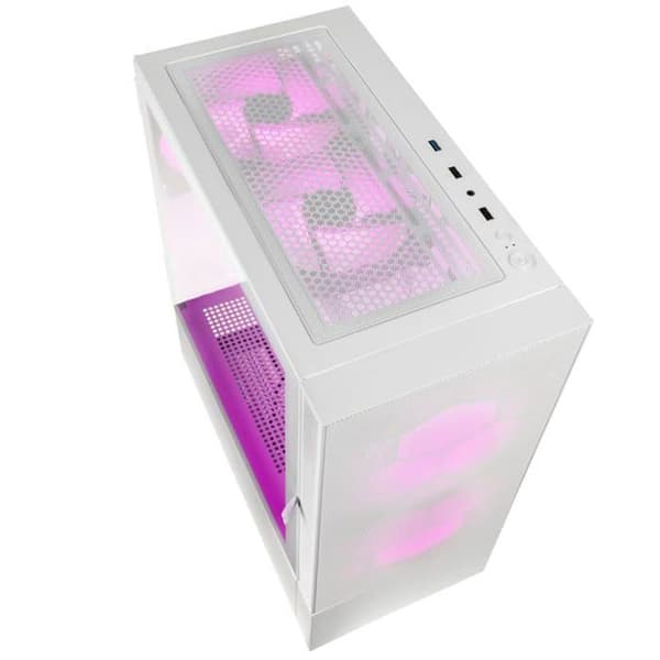 PC-fodral - KOLINK - Observatory MX - E-ATX - 5 ARGB fläktar - Vit