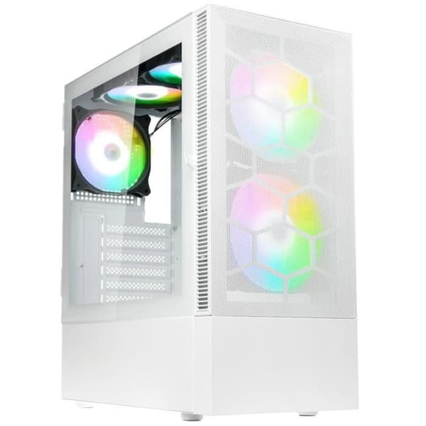 PC-fodral - KOLINK - Observatory MX - E-ATX - 5 ARGB fläktar - Vit Vit