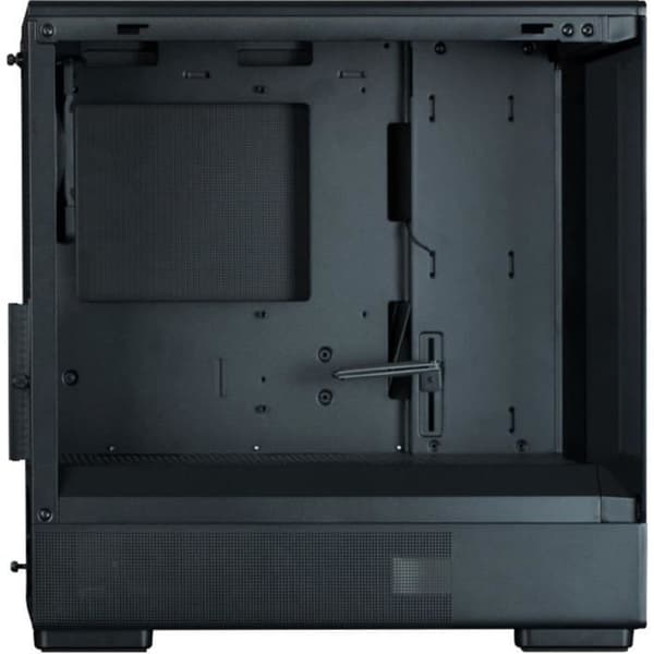 Mini Tower PC-fodral utan strömförsörjning - ZALMAN P10 (svart) - Micro ATX/Mini-ITX - 1x120mm A-RGB - USB-C/3.0/HD Audio - Härdat glas