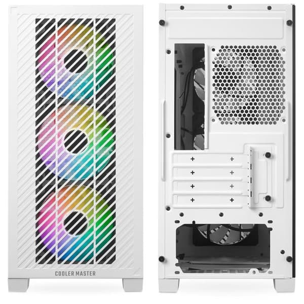 Cooler master stationär PC-fodral - E301-WGNN-S00 - VÄSKA Elite 301 Vit
