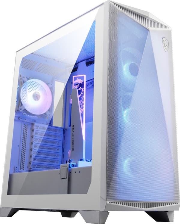 MSI MPG GUNGNIR 300R AIRFLOW kabinet HVID Hvid