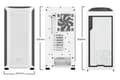 Miniatyrbild 2 av 10: var tyst! Shadow Base 800 DX White Midi Tower