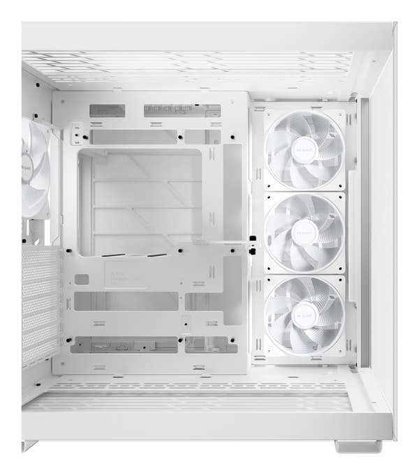 vær stille! LIGHT BASE 600 LX White Midi Tower