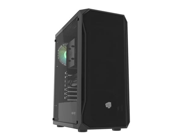 FURY COMPUTER CASE FURY SHOBO RGB MIDI TOWER MED VINDUE SORT