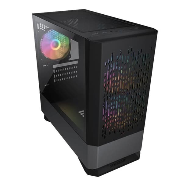 PC Gaming-fodral - Cougar Gaming - MG140AIRRGBBLACK - För Mini-ITX / Micro-ATX-moderkort - 3 ARGB-fläktar ingår