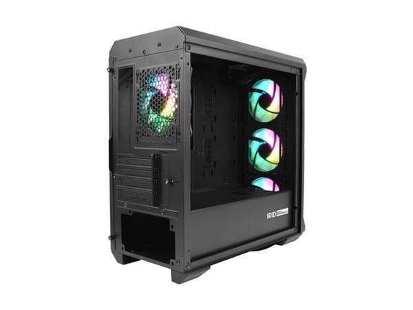 NATEC Genesis Irid 503 ARGB NPC-1559 etui (Micro ATX. Mini ITX; sort)