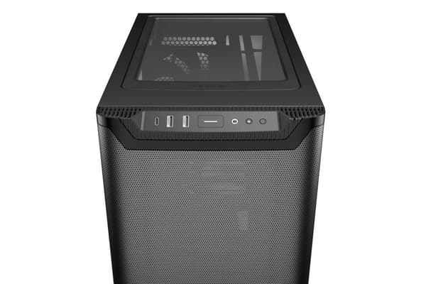 var tyst! PURE BASE 501 Airflow Window Black Midi Tower