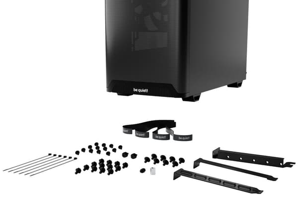 var tyst! PURE BASE 501 Airflow Window Black Midi Tower