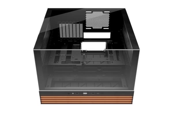 var tyst! LIGHT BASE 600 DX Black Midi Tower