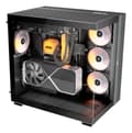 Miniatyrbild 5 av 9: var tyst! LIGHT BASE 600 DX Black Midi Tower