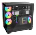 Miniatyrbild 6 av 9: var tyst! LIGHT BASE 600 DX Black Midi Tower