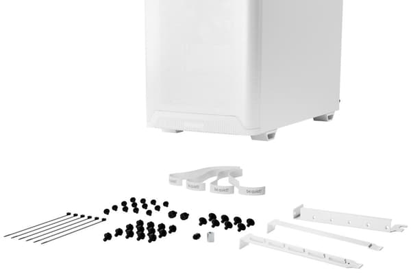 var tyst! PURE BASE 501 Airflow White Midi Tower