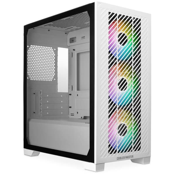 Cooler master stationär PC-fodral - E301-WGNN-S00 - VÄSKA Elite 301 Vit