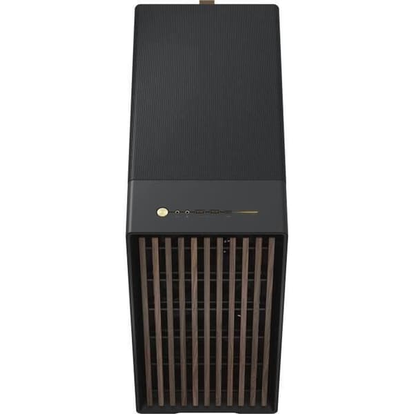 PC-fodral - FRACTAL DESIGN - North XL Charcoal Black TG Dark - FD-C-NOR1X-02 - E-ATX - Elegant design av trä och legeringar