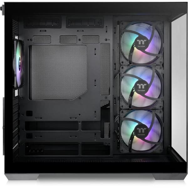 PC-fodral - THERMALTAKE - View 380 TG ARGB - Medium tower - ATX - Härdat glas - Svart
