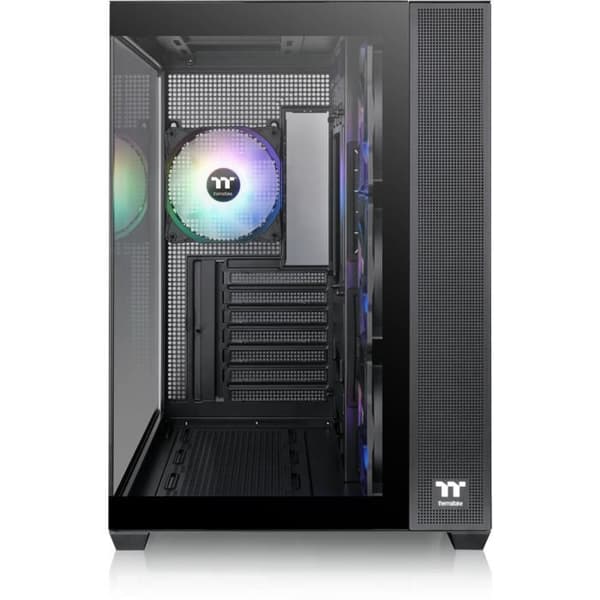 PC-fodral - THERMALTAKE - View 380 TG ARGB - Medium tower - ATX - Härdat glas - Svart