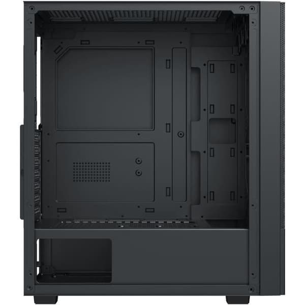 PC-chassi med mellanliggande tur utan nätaggregat - XIGMATEK HERO II Air 3F (Svart) - ATX/Micro ATX - 3x120mm FRGB - Mesh - USB 3.0/2.0