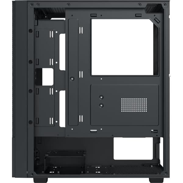 PC-chassi med mellanliggande tur utan nätaggregat - XIGMATEK HERO II Air 3F (Svart) - ATX/Micro ATX - 3x120mm FRGB - Mesh - USB 3.0/2.0