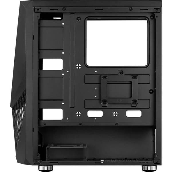 AEROCOOL PC CASE Zauron Saturn - FRGB V1 - Svart - Härdat glas - ATX-format (ACCM-PV23013.11)