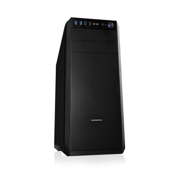 MODECOM OBERON PRO LE Midi Tower Black PC-fodral - ATX, ITX, micro ATX - 2 interna fack - 7 expansionsfack Svart