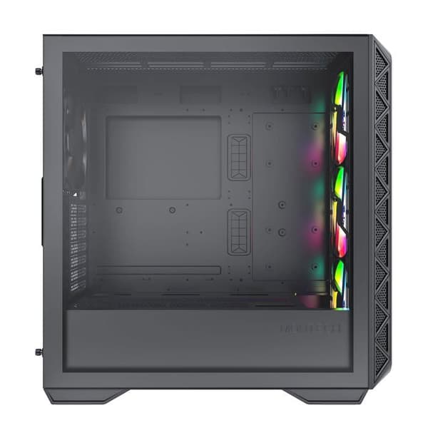 Tour midi MONTECH AIR 903 MAX Svart datorlåda med 4 förinstallerade LED-fläktar