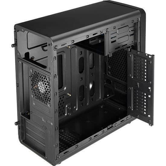 AEROCOOL QS-182 PC-FODRAL - Mini Tower - Svart - Micro ATX-format (ACCS-PQ02014.11)