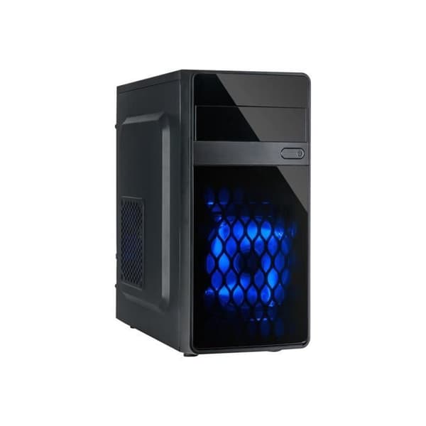 Inter-Tech MA-01 Micro Tower-fodral - Micro ATX-format - Ingen strömförsörjning - USB 3.0 - 305 mm grafikkort Svart