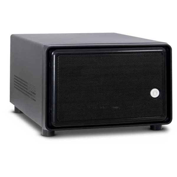 Inter-Tech SC-2100 Small Form Factor (SFF) PC-fodral - Svart - Mini-ITX - 2 interna fack - 1 60 mm fläkt