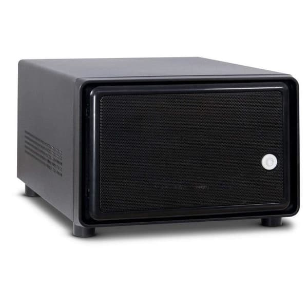 Inter-Tech SC-2100 Small Form Factor (SFF) PC-fodral - Svart - Mini-ITX - 2 interna fack - 1 60 mm fläkt