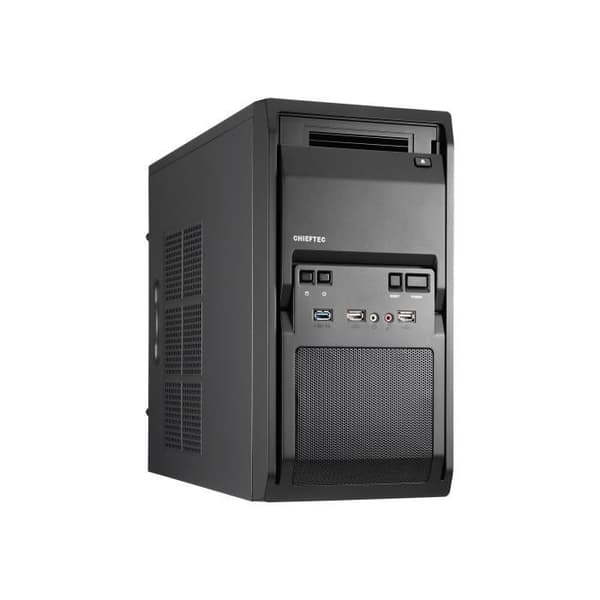 Chieftec LIBRA Series LT-01B Mini-Tower Micro ATX-fodral 350 Watt Svart USB-Audio