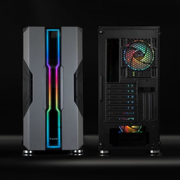 TooQ TQGCC103-B NIGHTCITY Svart