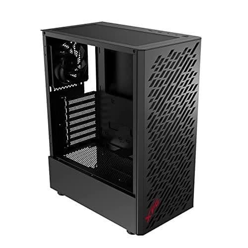 XPG VALOR AIR PC-fodral - ADATA - Midi tower - 4 120 mm fläktar - Svart Svart