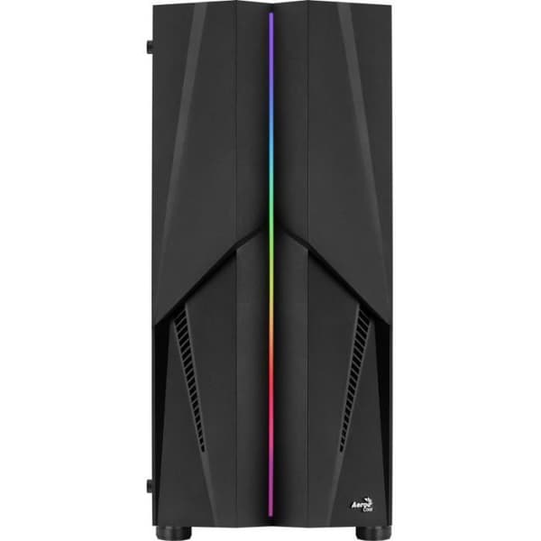 aerocool atx mid tower fall aerocool mecha-g v1 rgb med glaspanel (svart)