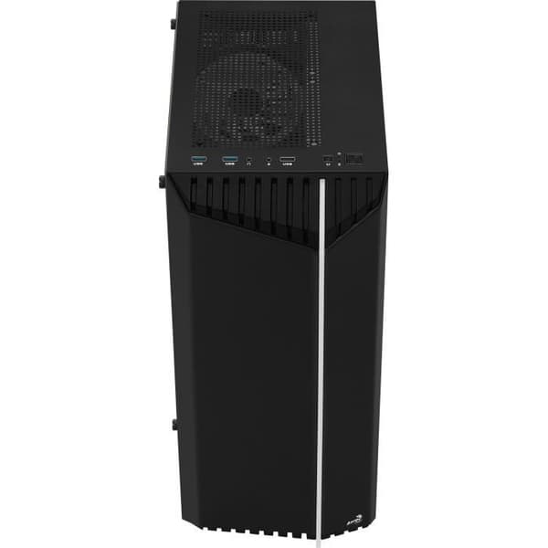 AEROCOOL Bionic G Black (V2) - Låda utan strömförsörjning - Medium torn - ATX-format