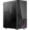 Miniatyrbild 1 av 4: AEROCOOL PC CASE Zauron Saturn - FRGB V1 - Svart - Härdat glas - ATX-format (ACCM-PV23013.11)