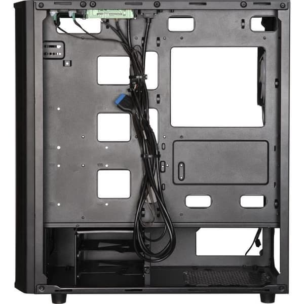 Semitower Chassi - Bitfenix - Saber Mesh RGB - Svart - 4 interna fack - Luftkylning