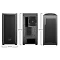 Miniatyrbild 2 av 3: var tyst! Shadow Base 800 DX Mid Tower Fodral - svart