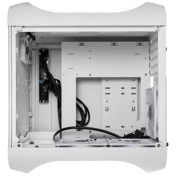 BITFENIX Prodigy M 2022 ARGB (Vit) - Fodral utan strömförsörjning - Minitorn - M-ATX-format