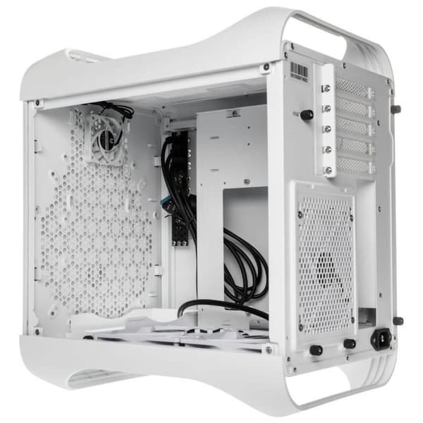 BITFENIX Prodigy M 2022 ARGB (Vit) - Fodral utan strömförsörjning - Minitorn - M-ATX-format