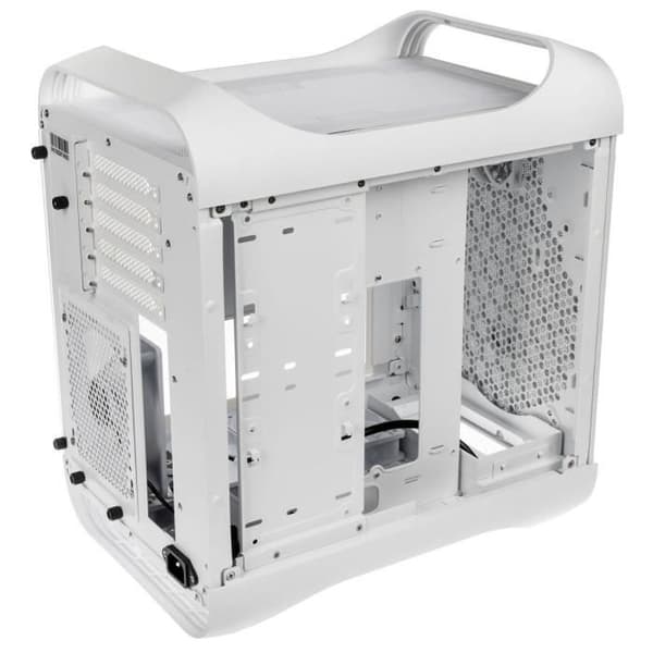 BITFENIX Prodigy M 2022 ARGB (Vit) - Fodral utan strömförsörjning - Minitorn - M-ATX-format