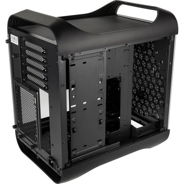 BITFENIX Prodigy M 2022 (svart) - Fodral utan strömförsörjning - Minitorn - M-ATX-format