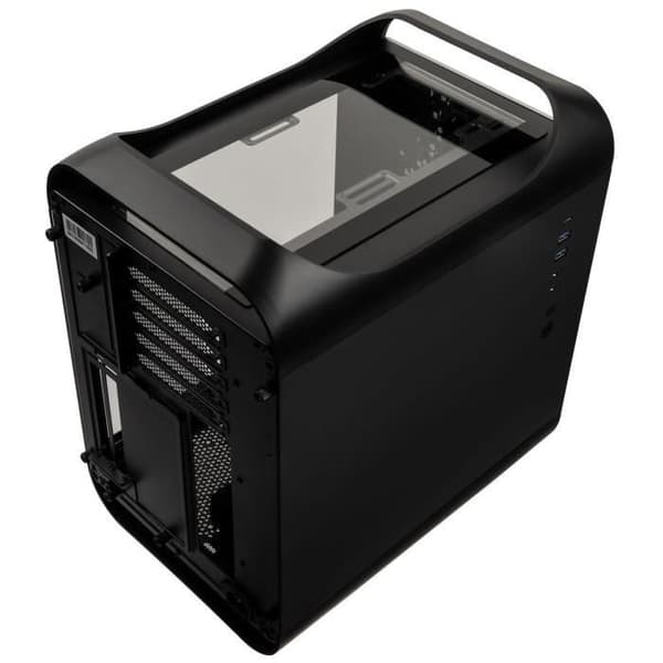 BITFENIX Prodigy M 2022 ARGB (svart) - Fodral utan strömförsörjning - Minitorn - M-ATX-format