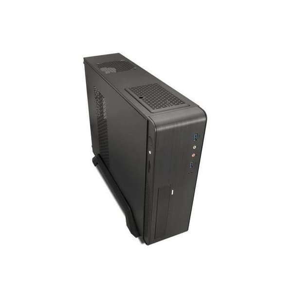 TooQ TQC-3006DU3C, Desktop, PC, SGCC, Micro-ATX, Mini-ITX, Svart, hemmakontor