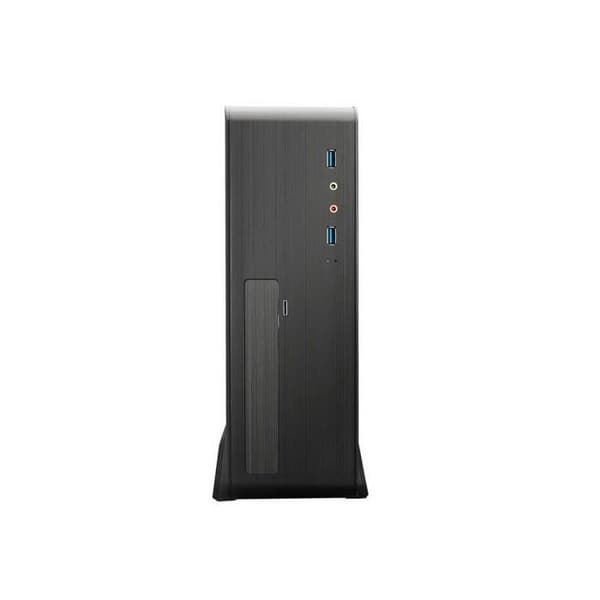 TooQ TQC-3006DU3C, Desktop, PC, SGCC, Micro-ATX, Mini-ITX, Svart, hemmakontor