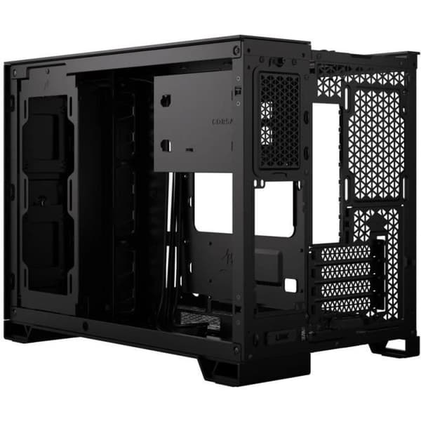 PC-fodral - CORSAIR - 2500D AIRFLOW Micro ATX Dual Chamber - Svart