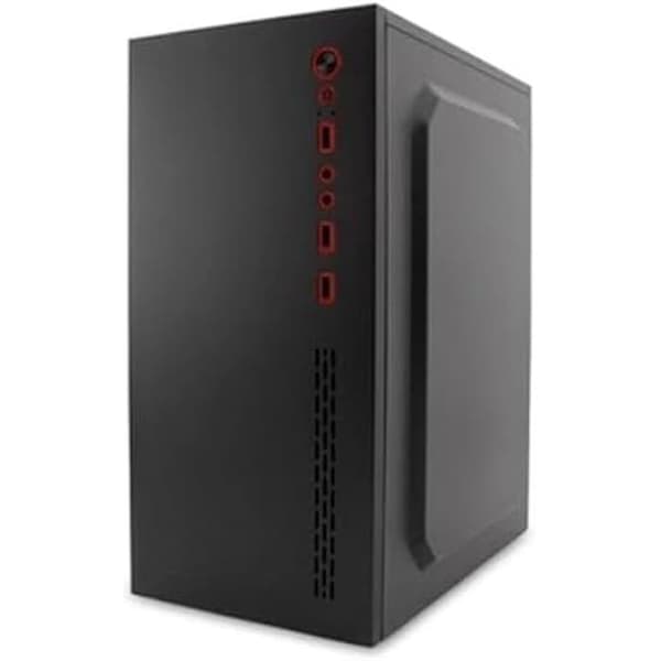 CoolBox PCC-MPC45-1 Svart Micro ATX-fodral - Midi Tower Format - COOLBOX-märke Svart