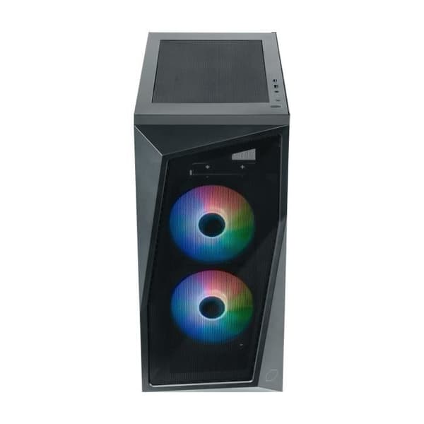 Cooler Master CMP 320 PC-fodral - mATX - Svart - 2 ARGB-fläktar - Mångsidiga kylalternativ