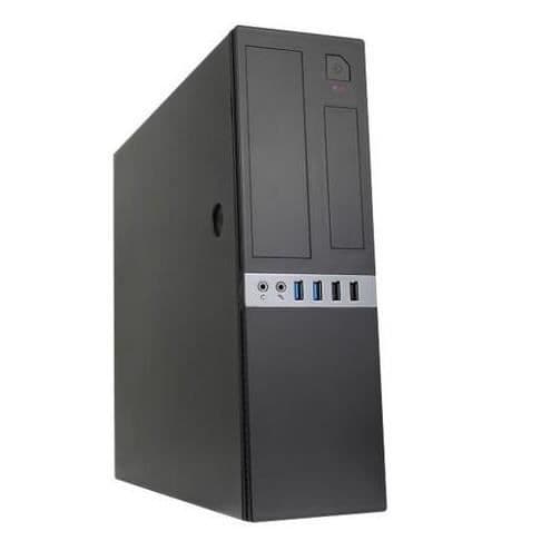 Coolbox Microbox Slimbox T450S USB 3.0 SFX 80+ 300W Bordsfodral - Svart Svart
