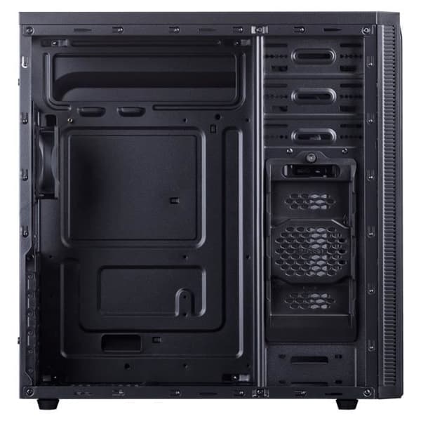 Hiditec ATX KLYP, Tower, PC, ABS syntetisk, SECC, ATX, Micro-ATX, Svart, hemmakontor