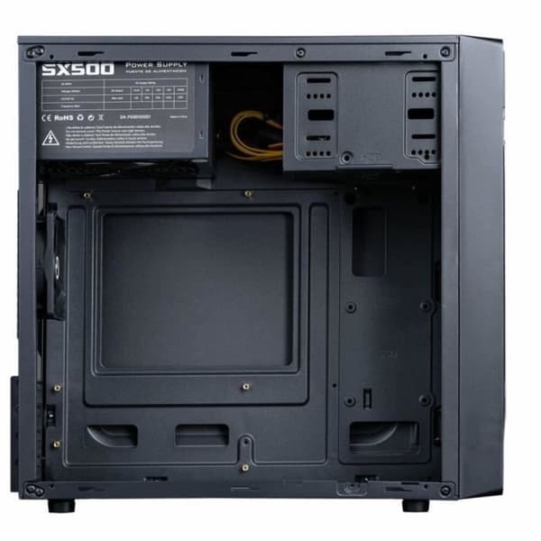 Hiditec Q2 PRO Semi-Tower ATX-mATX Fodral Svart Svart